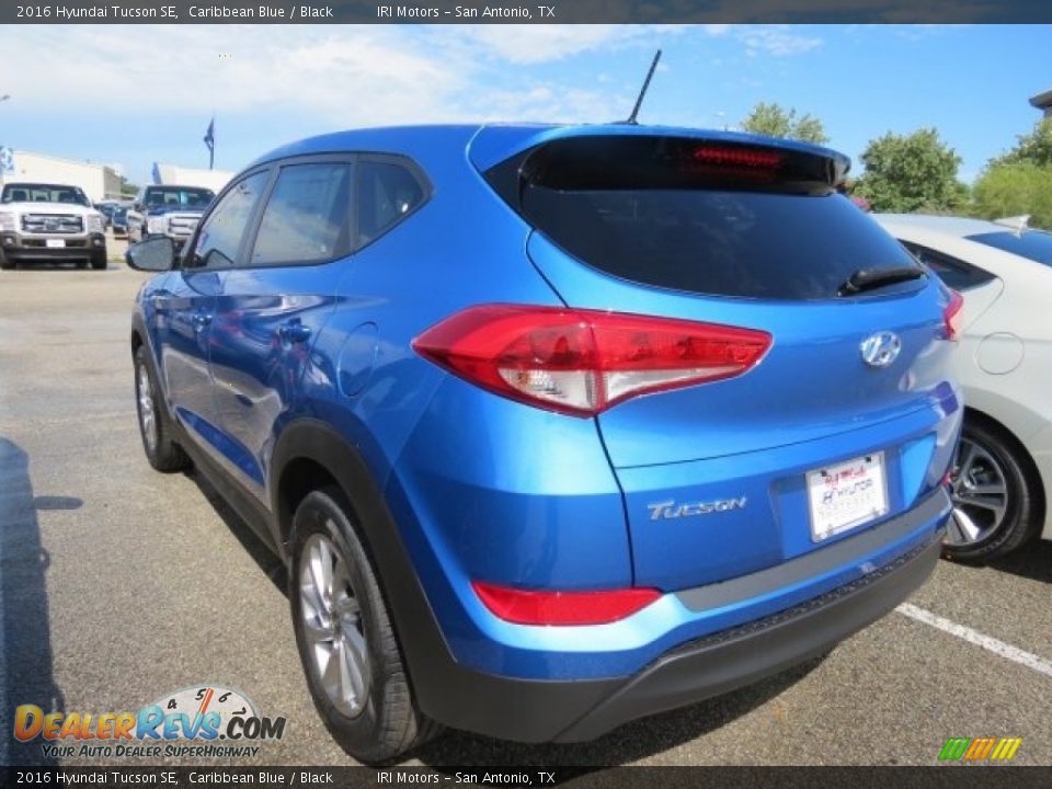 2016 Hyundai Tucson SE Caribbean Blue / Black Photo #5