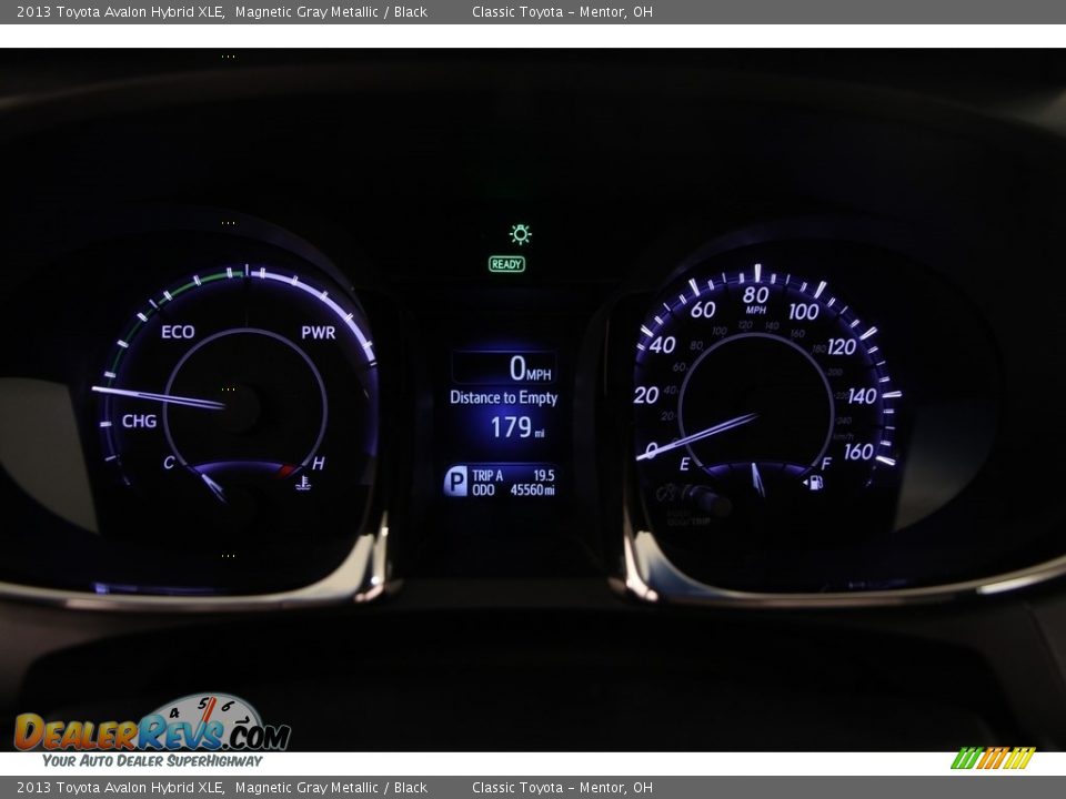 2013 Toyota Avalon Hybrid XLE Magnetic Gray Metallic / Black Photo #7