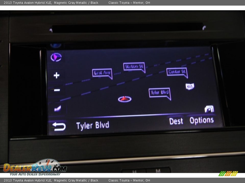 2013 Toyota Avalon Hybrid XLE Magnetic Gray Metallic / Black Photo #10