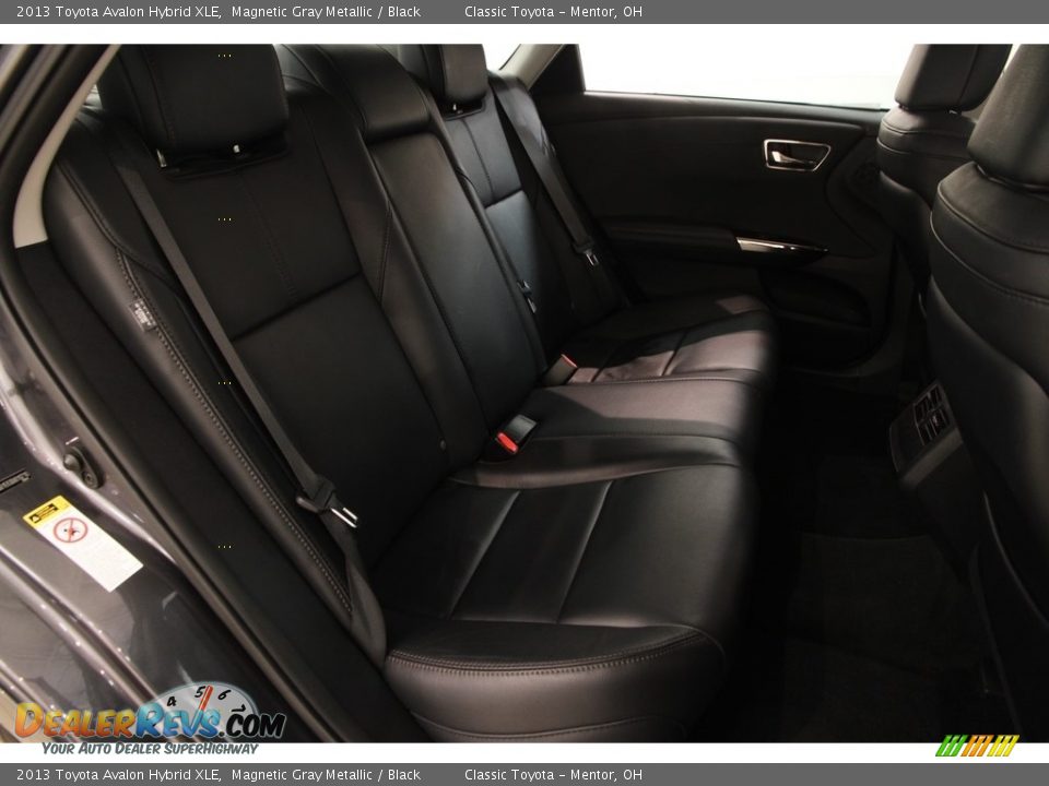 2013 Toyota Avalon Hybrid XLE Magnetic Gray Metallic / Black Photo #14
