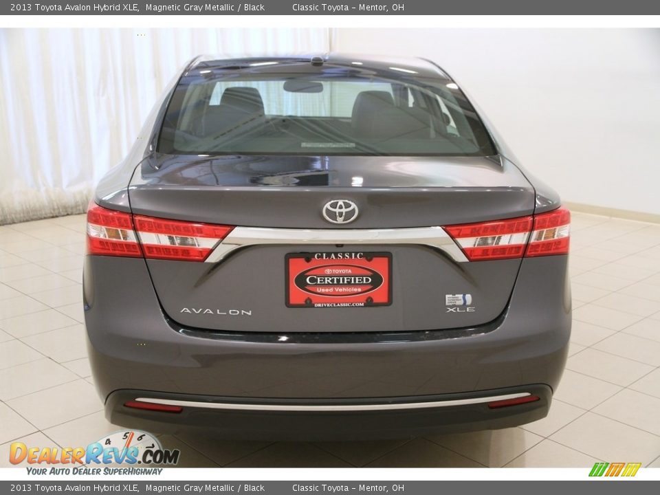 2013 Toyota Avalon Hybrid XLE Magnetic Gray Metallic / Black Photo #16