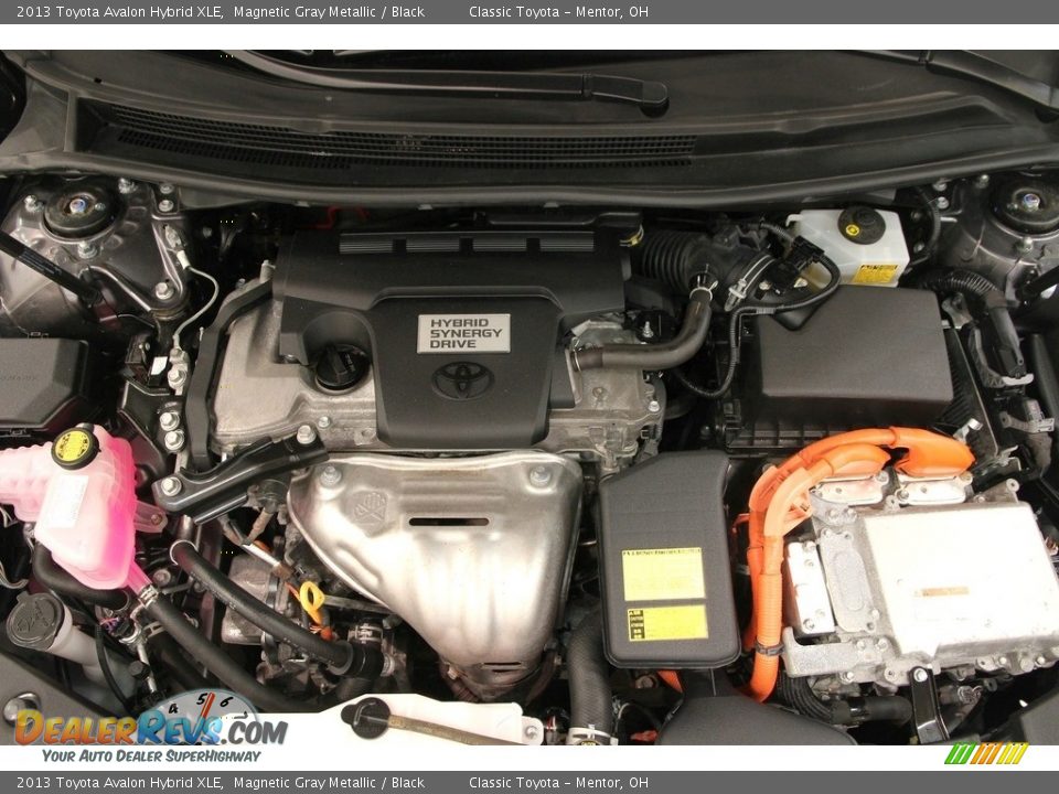 2013 Toyota Avalon Hybrid XLE Magnetic Gray Metallic / Black Photo #17
