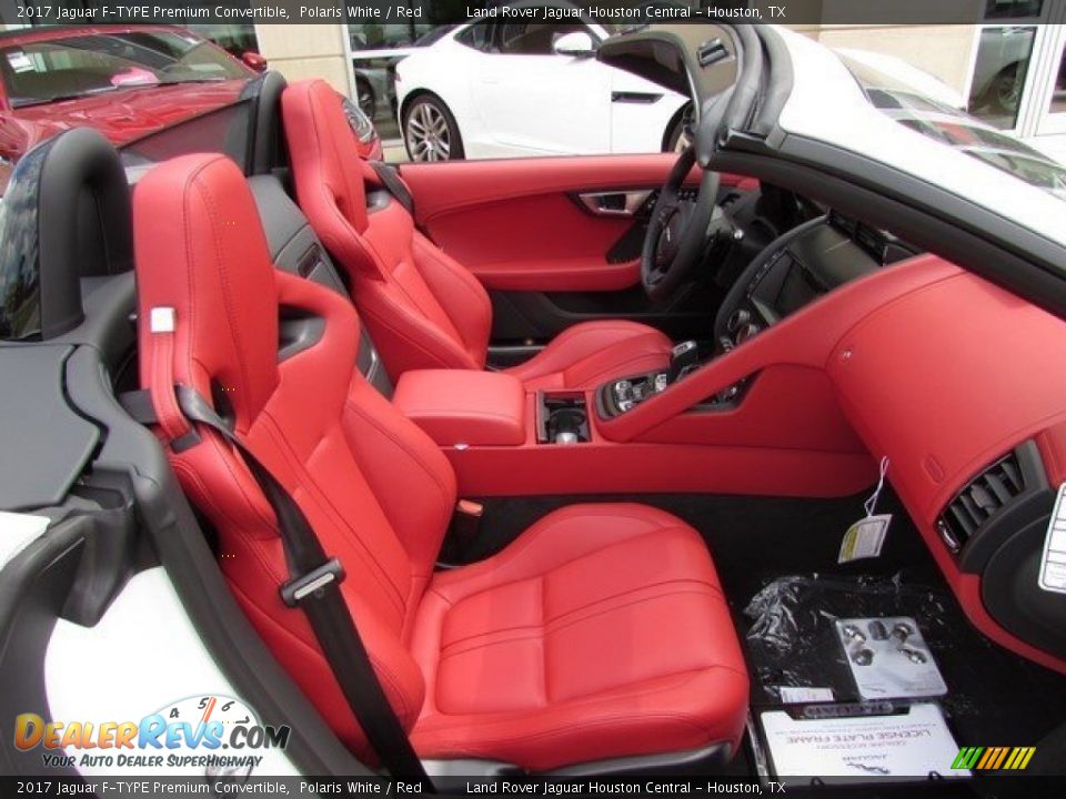 Front Seat of 2017 Jaguar F-TYPE Premium Convertible Photo #5