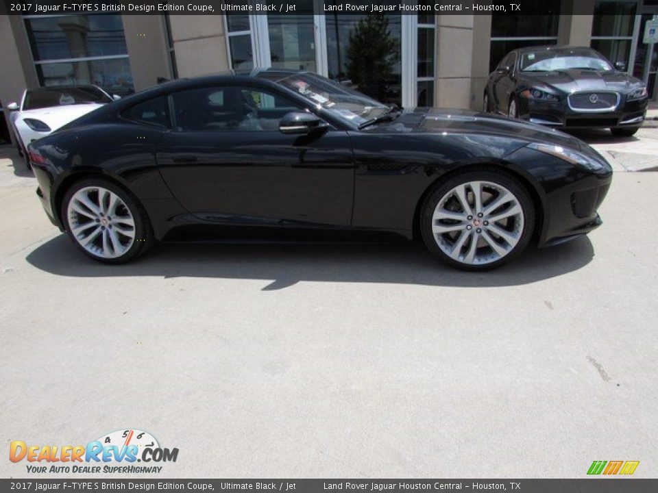 2017 Jaguar F-TYPE S British Design Edition Coupe Ultimate Black / Jet Photo #1