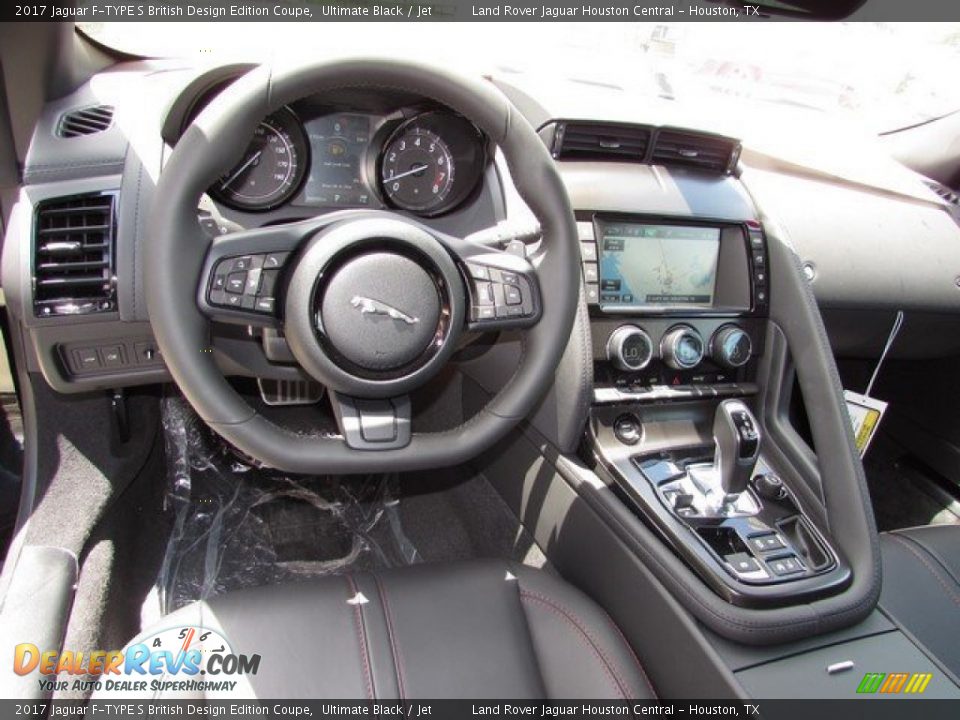 2017 Jaguar F-TYPE S British Design Edition Coupe Ultimate Black / Jet Photo #4