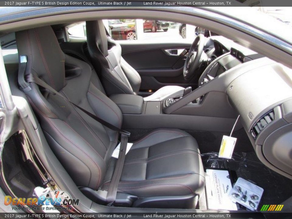 2017 Jaguar F-TYPE S British Design Edition Coupe Ultimate Black / Jet Photo #5