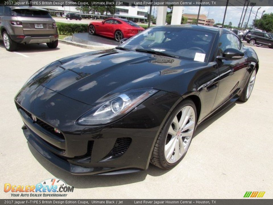 2017 Jaguar F-TYPE S British Design Edition Coupe Ultimate Black / Jet Photo #11