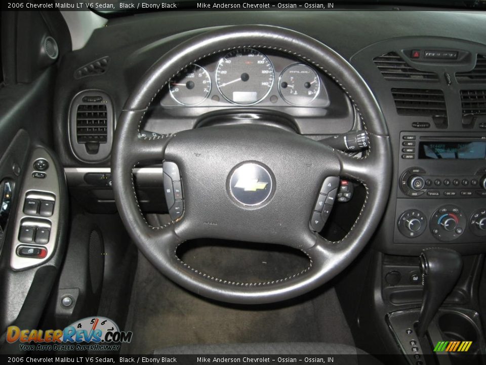 2006 Chevrolet Malibu LT V6 Sedan Black / Ebony Black Photo #4