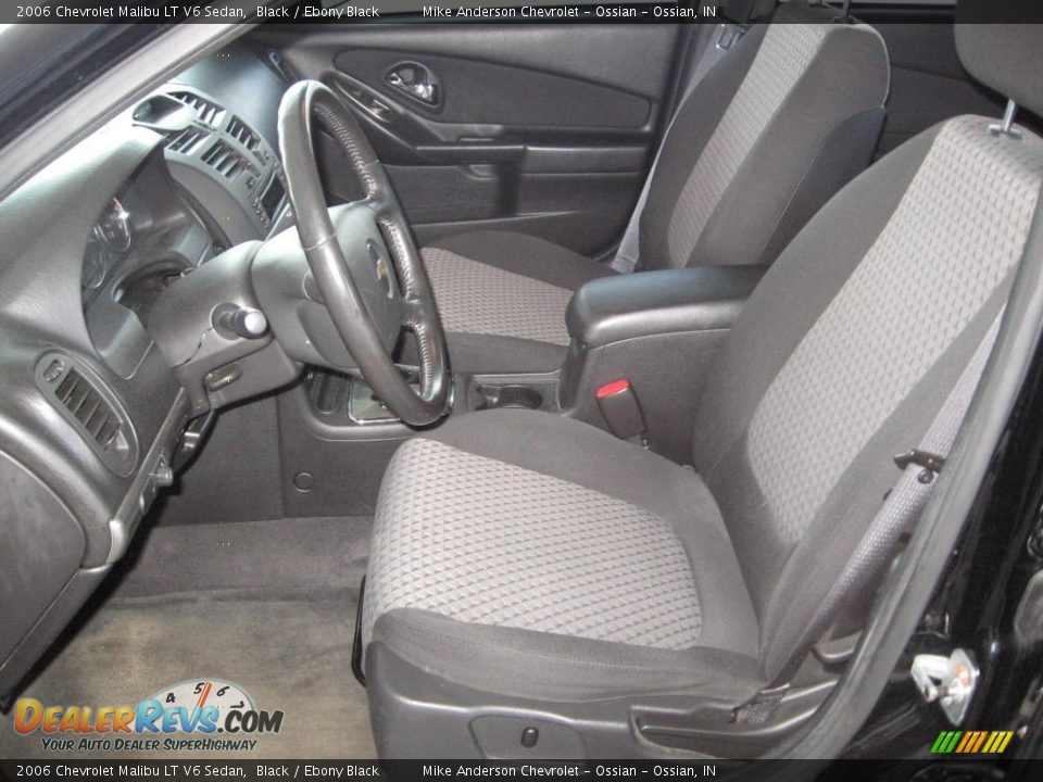 2006 Chevrolet Malibu LT V6 Sedan Black / Ebony Black Photo #8