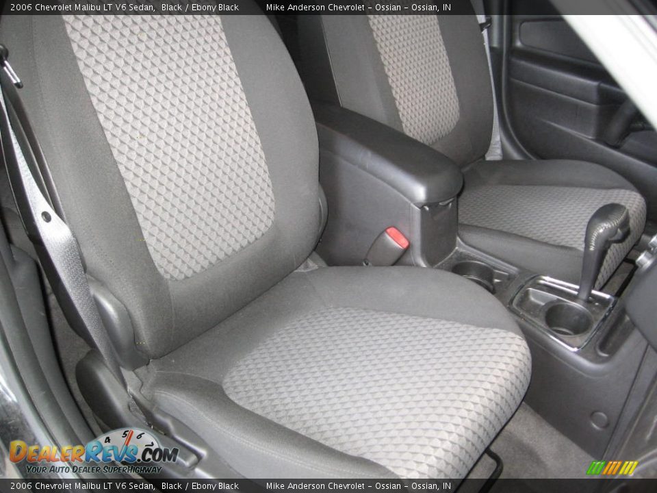 2006 Chevrolet Malibu LT V6 Sedan Black / Ebony Black Photo #11