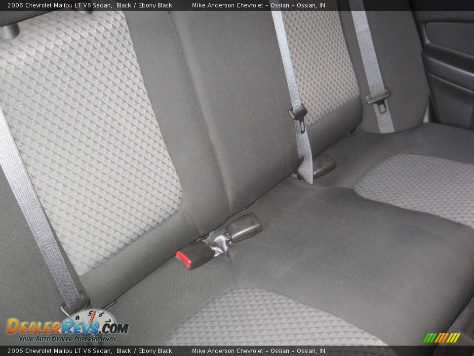 2006 Chevrolet Malibu LT V6 Sedan Black / Ebony Black Photo #13