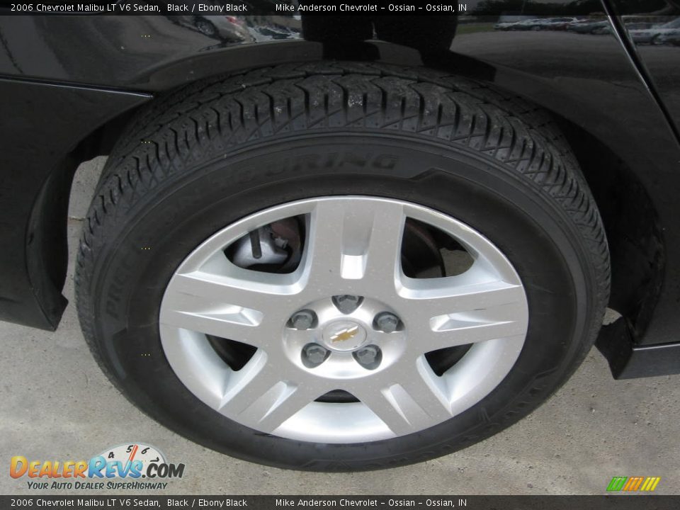 2006 Chevrolet Malibu LT V6 Sedan Black / Ebony Black Photo #19