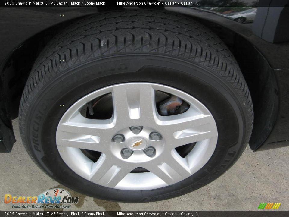 2006 Chevrolet Malibu LT V6 Sedan Black / Ebony Black Photo #20