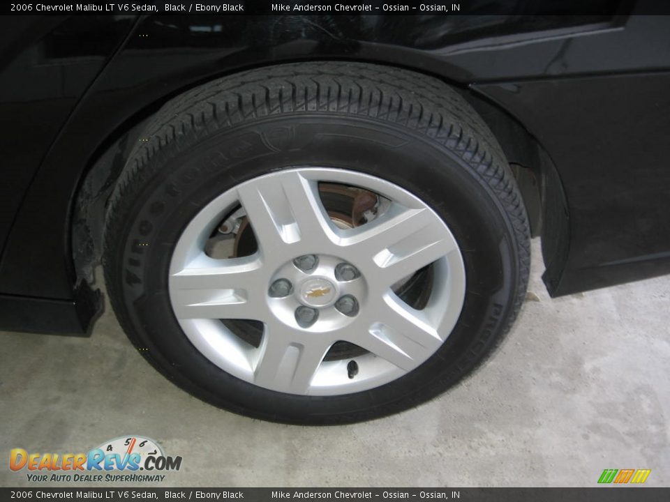 2006 Chevrolet Malibu LT V6 Sedan Black / Ebony Black Photo #21