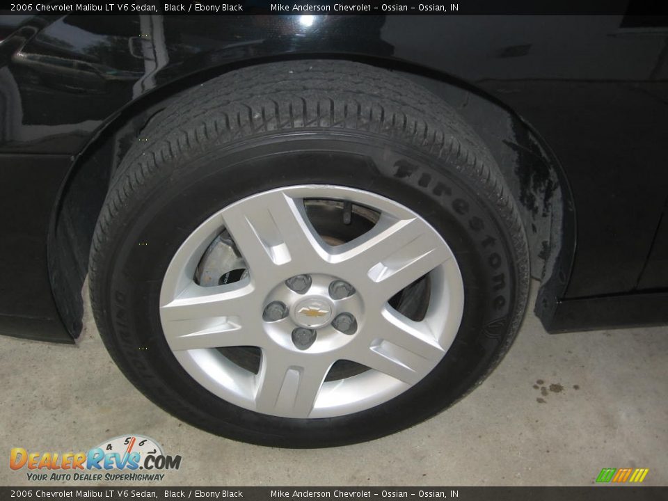 2006 Chevrolet Malibu LT V6 Sedan Black / Ebony Black Photo #22