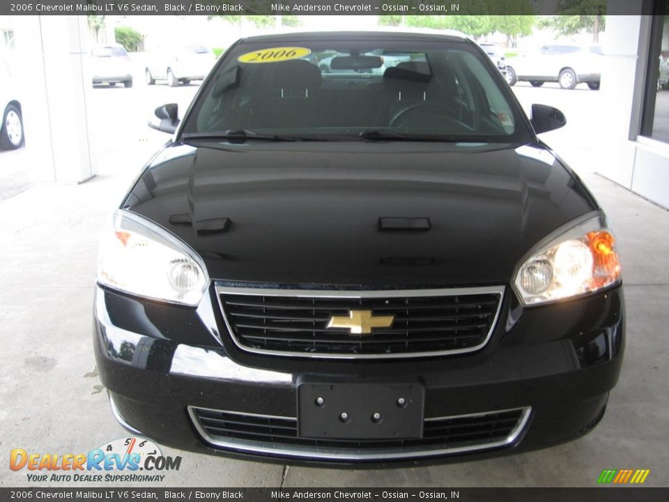 2006 Chevrolet Malibu LT V6 Sedan Black / Ebony Black Photo #23