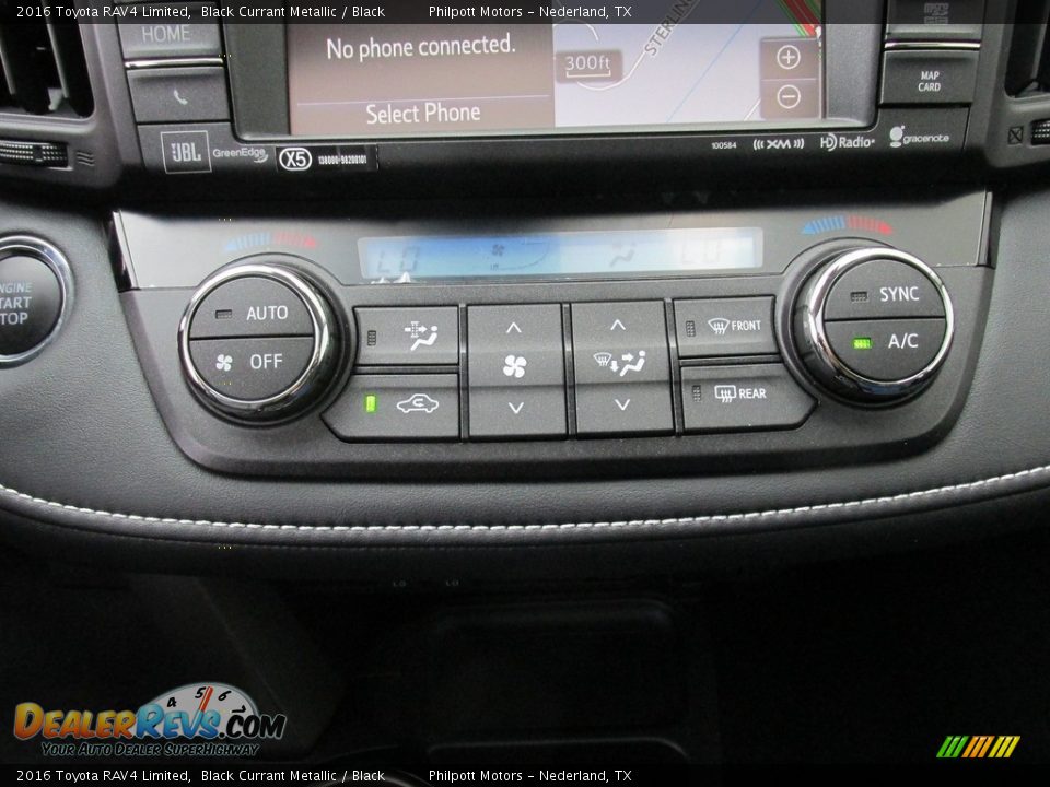 Controls of 2016 Toyota RAV4 Limited Photo #28