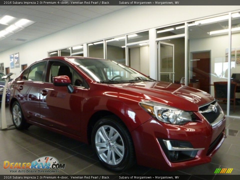 2016 Subaru Impreza 2.0i Premium 4-door Venetian Red Pearl / Black Photo #1