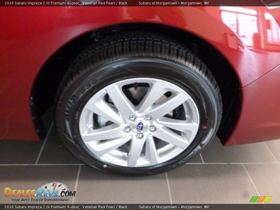 2016 Subaru Impreza 2.0i Premium 4-door Venetian Red Pearl / Black Photo #2
