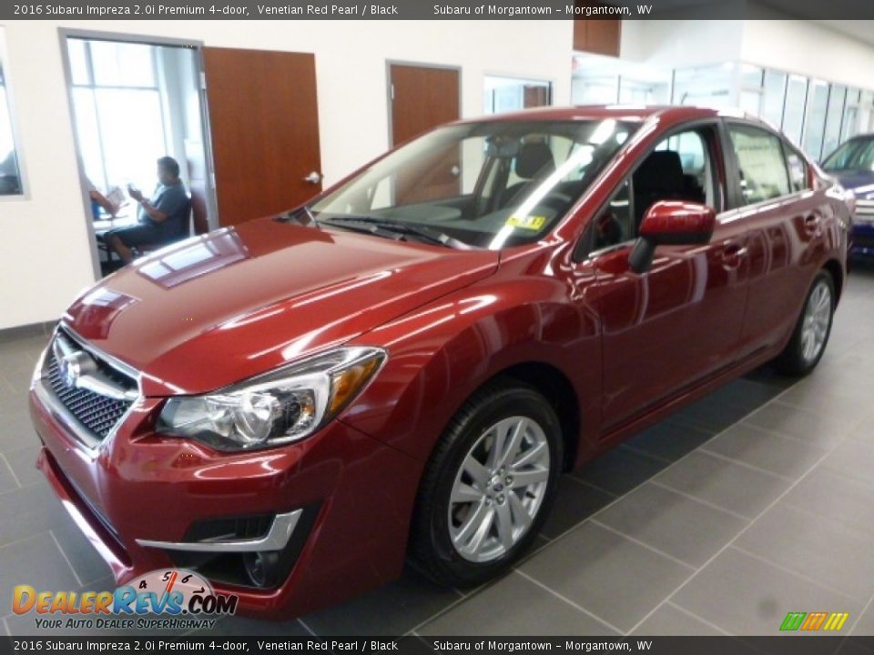 2016 Subaru Impreza 2.0i Premium 4-door Venetian Red Pearl / Black Photo #9