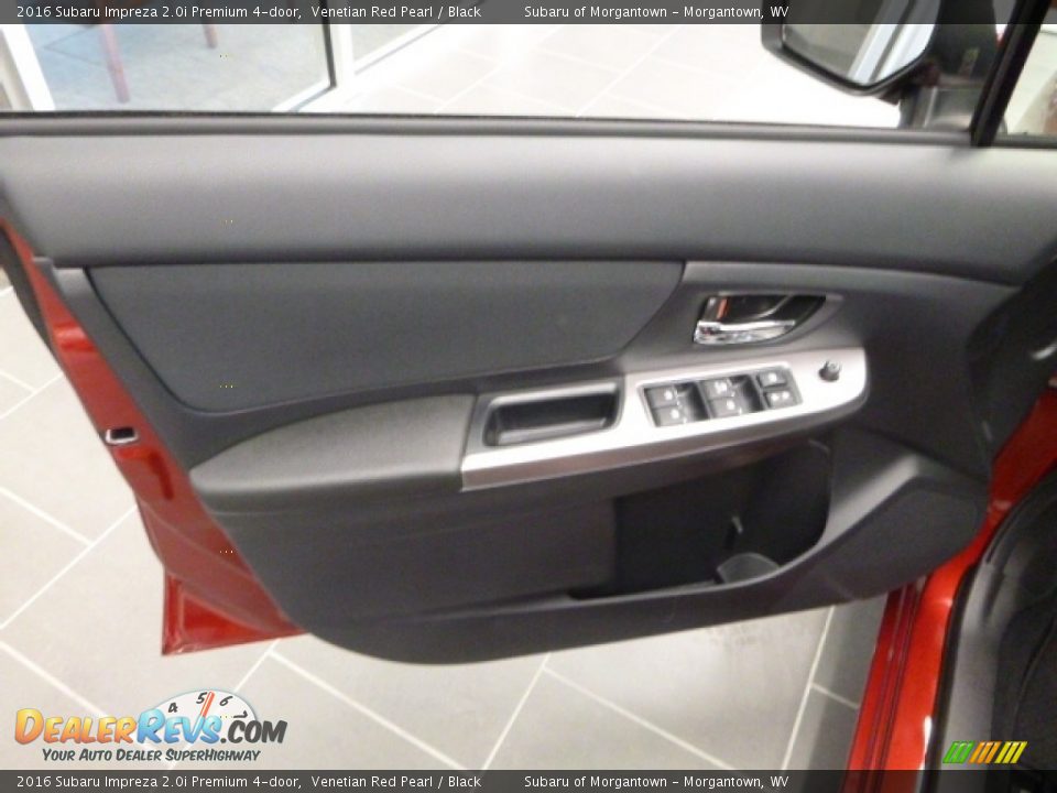 2016 Subaru Impreza 2.0i Premium 4-door Venetian Red Pearl / Black Photo #11