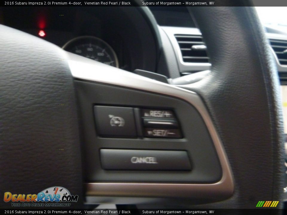 2016 Subaru Impreza 2.0i Premium 4-door Venetian Red Pearl / Black Photo #17