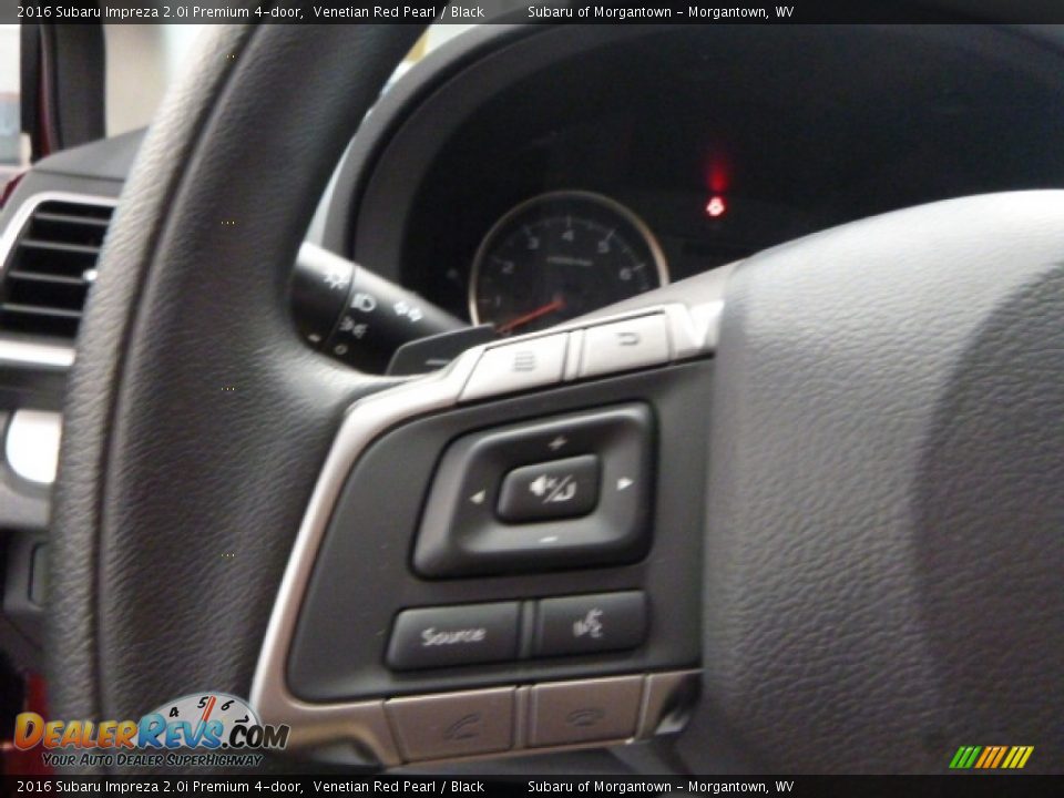 2016 Subaru Impreza 2.0i Premium 4-door Venetian Red Pearl / Black Photo #19