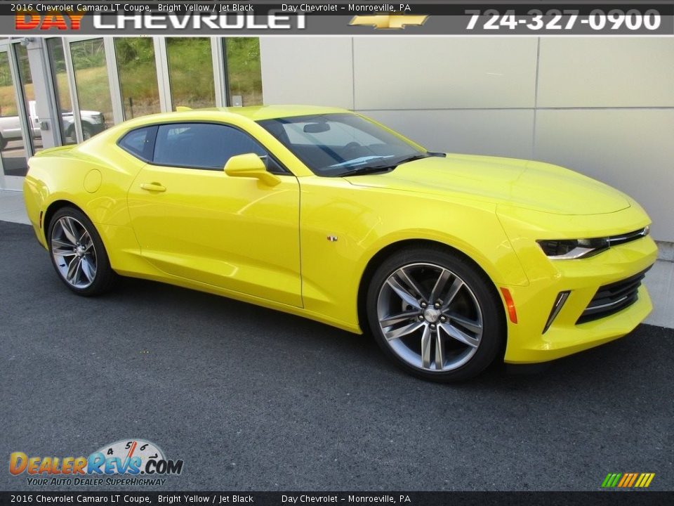 2016 Chevrolet Camaro LT Coupe Bright Yellow / Jet Black Photo #1