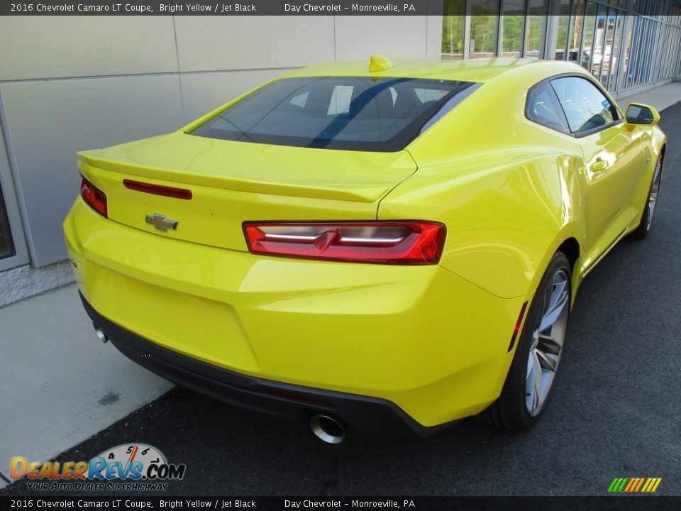 2016 Chevrolet Camaro LT Coupe Bright Yellow / Jet Black Photo #4