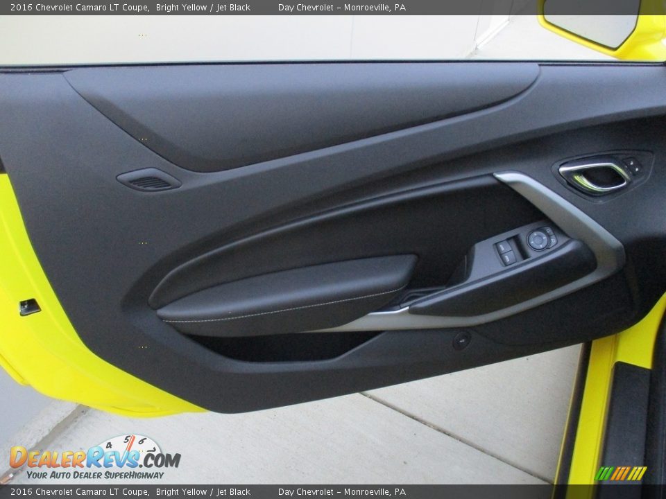 2016 Chevrolet Camaro LT Coupe Bright Yellow / Jet Black Photo #13