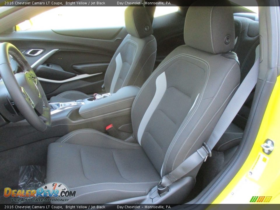 2016 Chevrolet Camaro LT Coupe Bright Yellow / Jet Black Photo #14