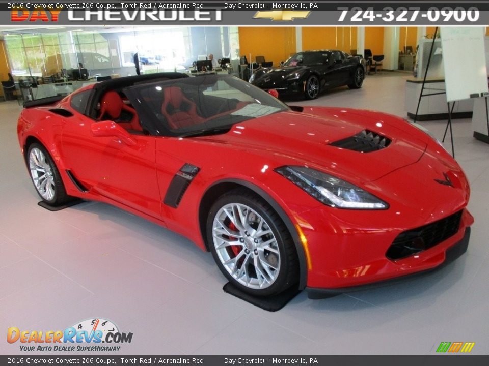 2016 Chevrolet Corvette Z06 Coupe Torch Red / Adrenaline Red Photo #1