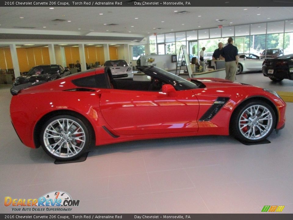 2016 Chevrolet Corvette Z06 Coupe Torch Red / Adrenaline Red Photo #4
