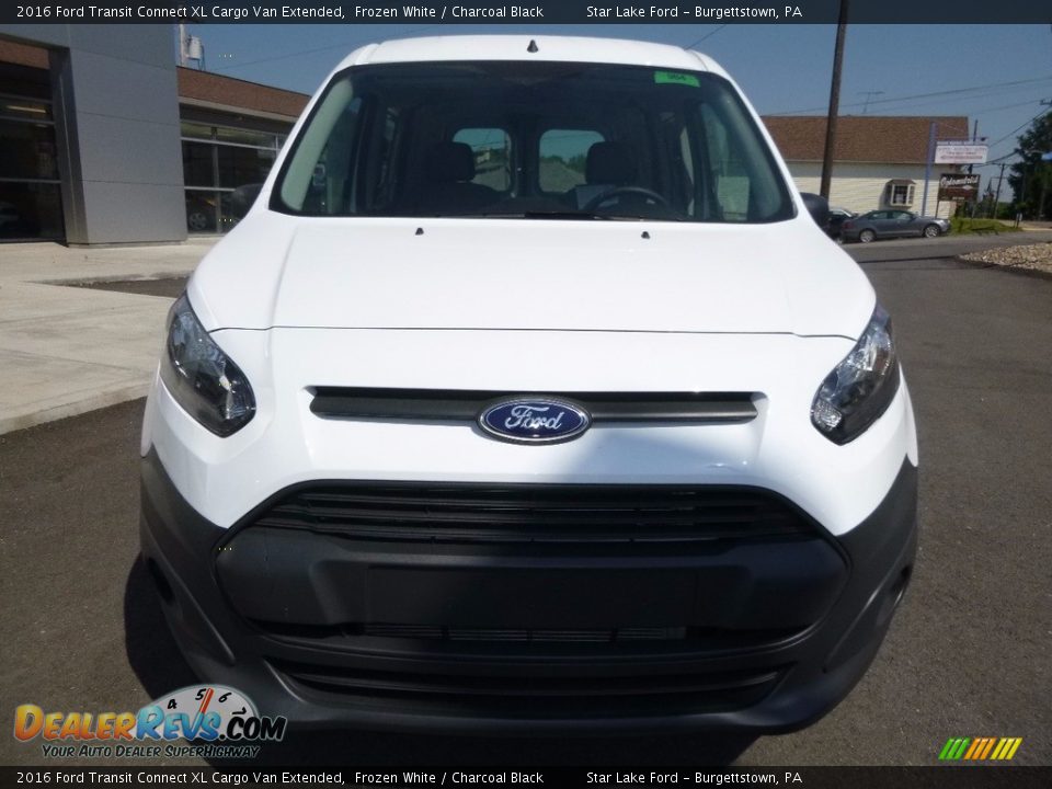 2016 Ford Transit Connect XL Cargo Van Extended Frozen White / Charcoal Black Photo #2
