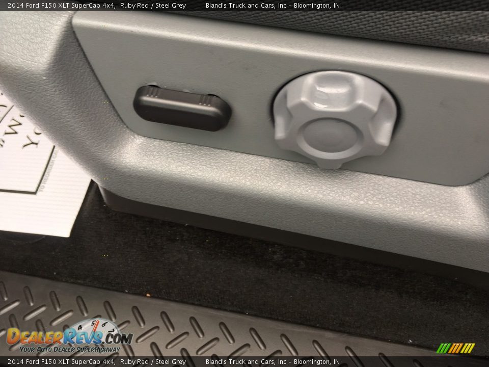 2014 Ford F150 XLT SuperCab 4x4 Ruby Red / Steel Grey Photo #6