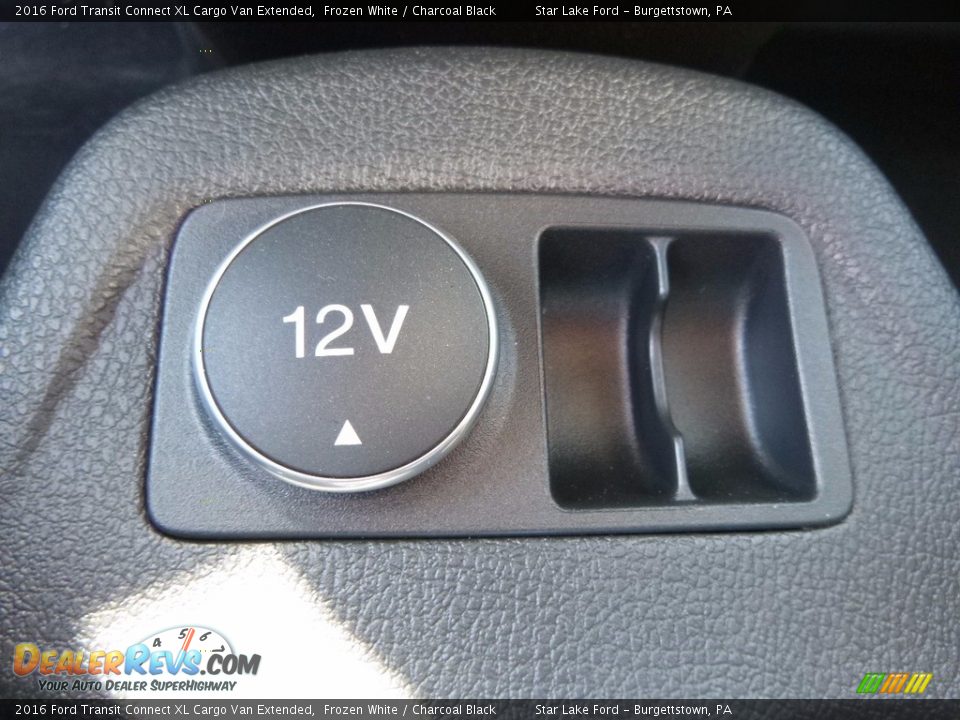 2016 Ford Transit Connect XL Cargo Van Extended Frozen White / Charcoal Black Photo #19
