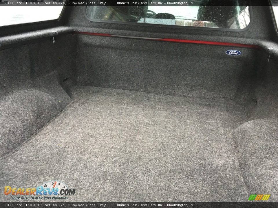 2014 Ford F150 XLT SuperCab 4x4 Ruby Red / Steel Grey Photo #15