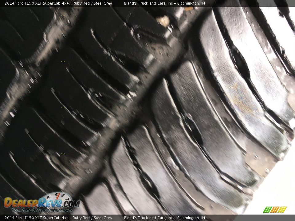 2014 Ford F150 XLT SuperCab 4x4 Ruby Red / Steel Grey Photo #27