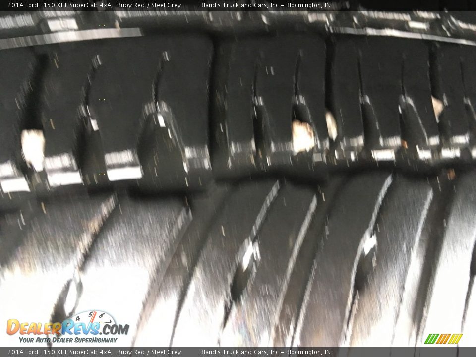 2014 Ford F150 XLT SuperCab 4x4 Ruby Red / Steel Grey Photo #28