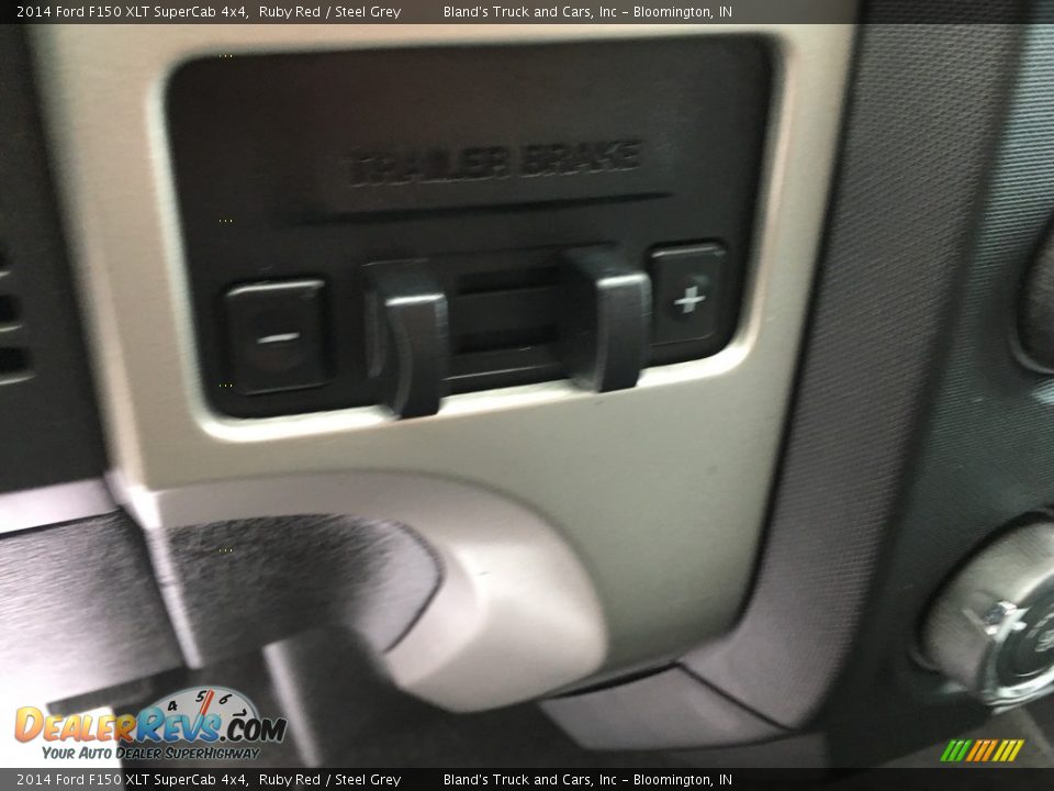 2014 Ford F150 XLT SuperCab 4x4 Ruby Red / Steel Grey Photo #33