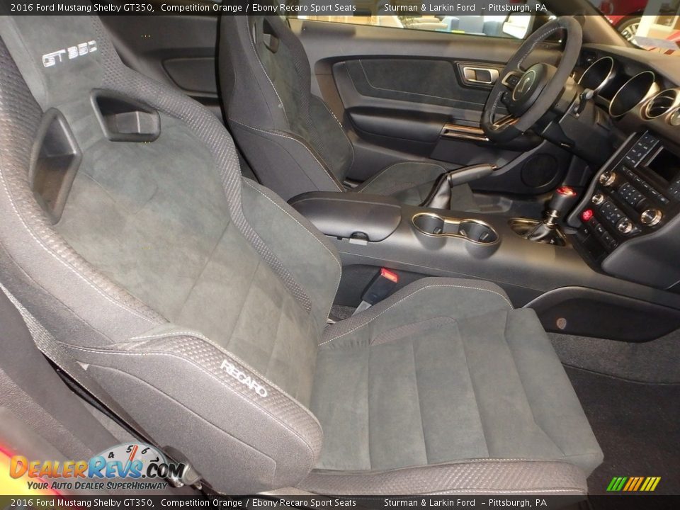 Front Seat of 2016 Ford Mustang Shelby GT350 Photo #8