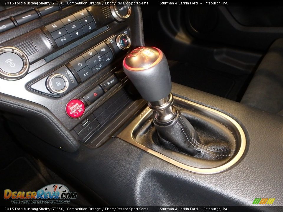 2016 Ford Mustang Shelby GT350 Shifter Photo #17