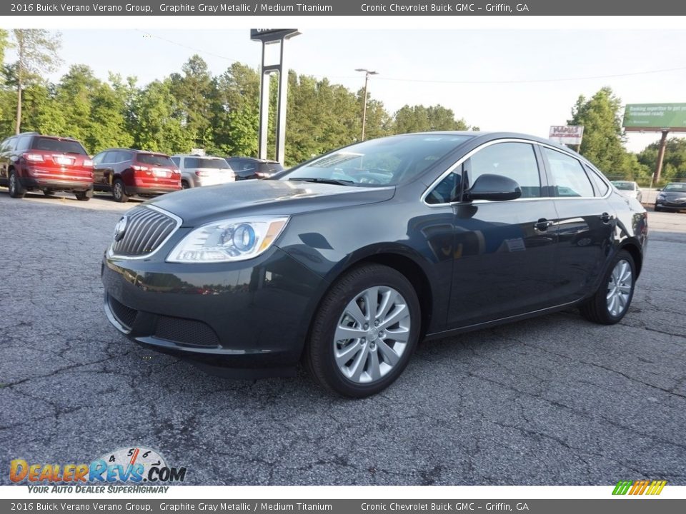 2016 Buick Verano Verano Group Graphite Gray Metallic / Medium Titanium Photo #3