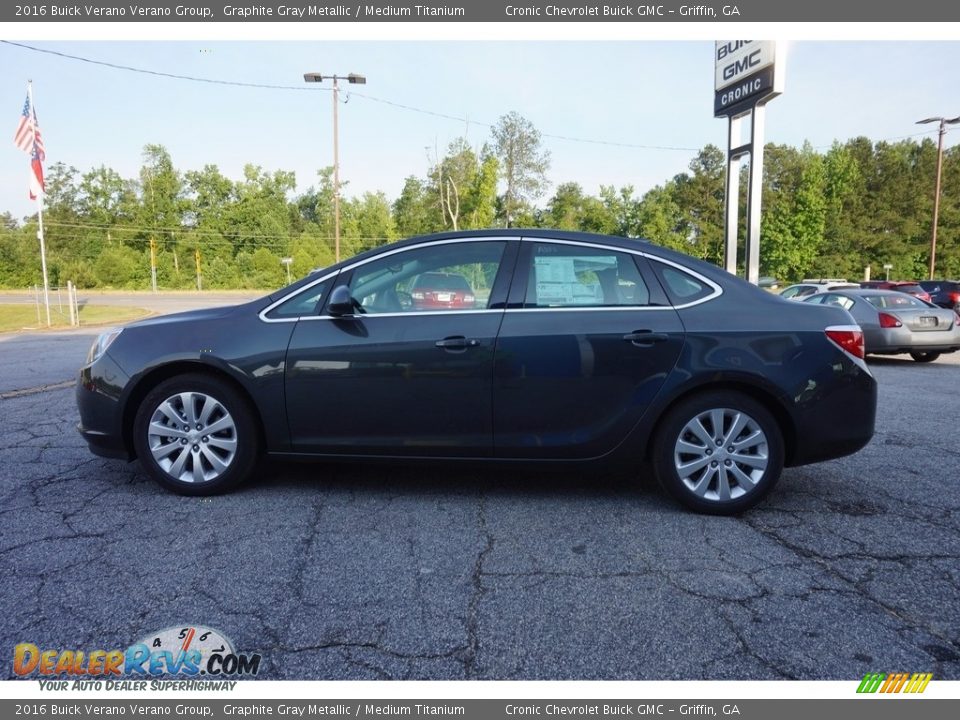 2016 Buick Verano Verano Group Graphite Gray Metallic / Medium Titanium Photo #4