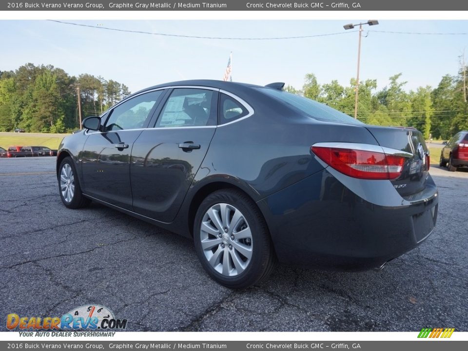 2016 Buick Verano Verano Group Graphite Gray Metallic / Medium Titanium Photo #5