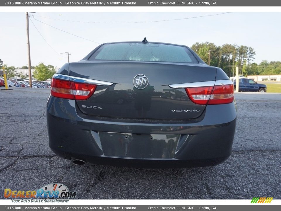 2016 Buick Verano Verano Group Graphite Gray Metallic / Medium Titanium Photo #6