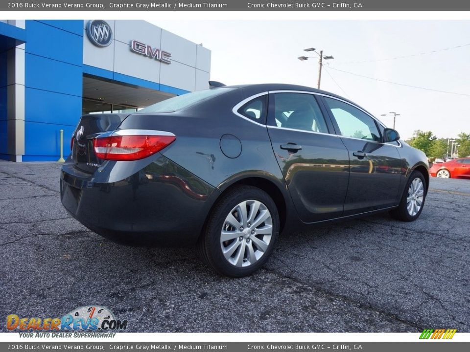 2016 Buick Verano Verano Group Graphite Gray Metallic / Medium Titanium Photo #7