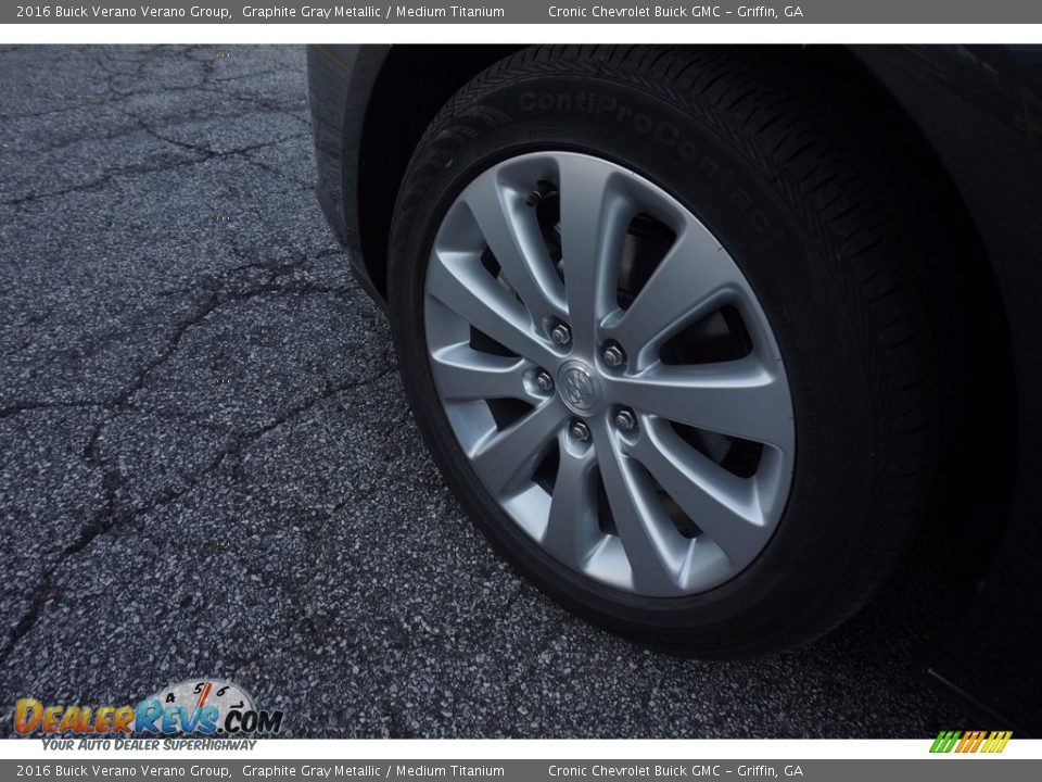 2016 Buick Verano Verano Group Graphite Gray Metallic / Medium Titanium Photo #11