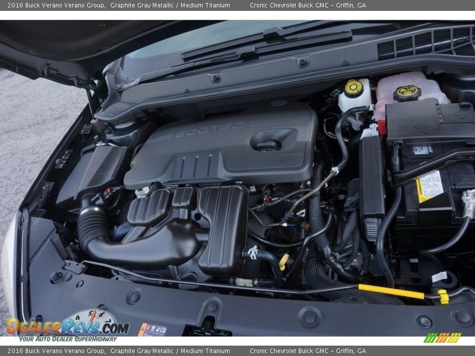 2016 Buick Verano Verano Group Graphite Gray Metallic / Medium Titanium Photo #12