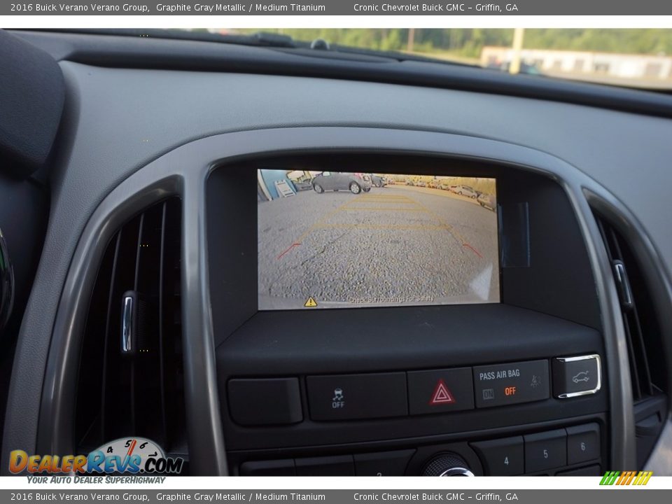 2016 Buick Verano Verano Group Graphite Gray Metallic / Medium Titanium Photo #15